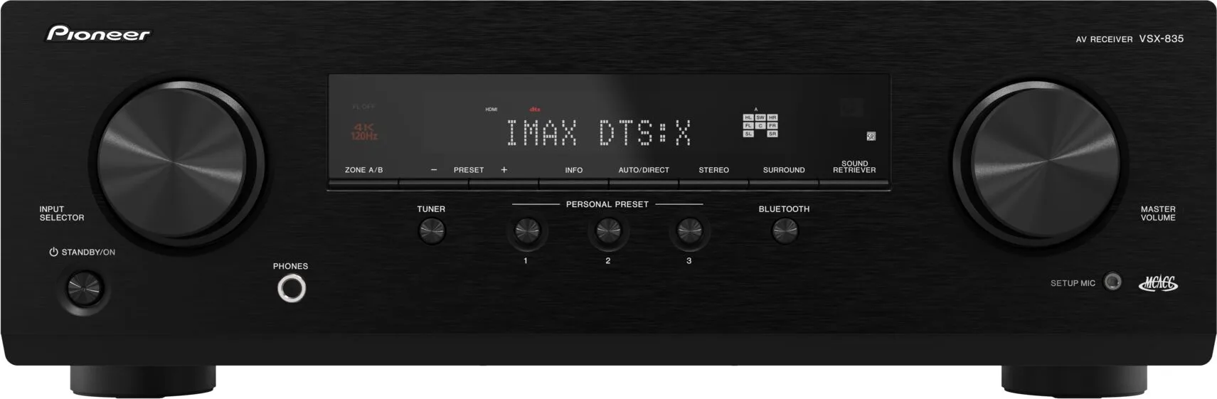 Pioneer VSX-835 Noir Amplis home-cinéma