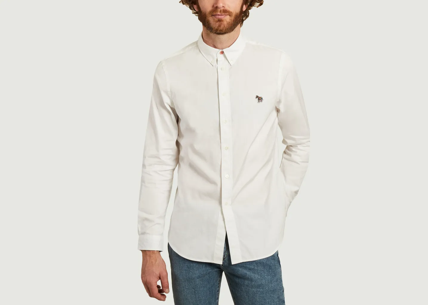 Chemise Zèbre en coton biologique PS by PAUL SMITH