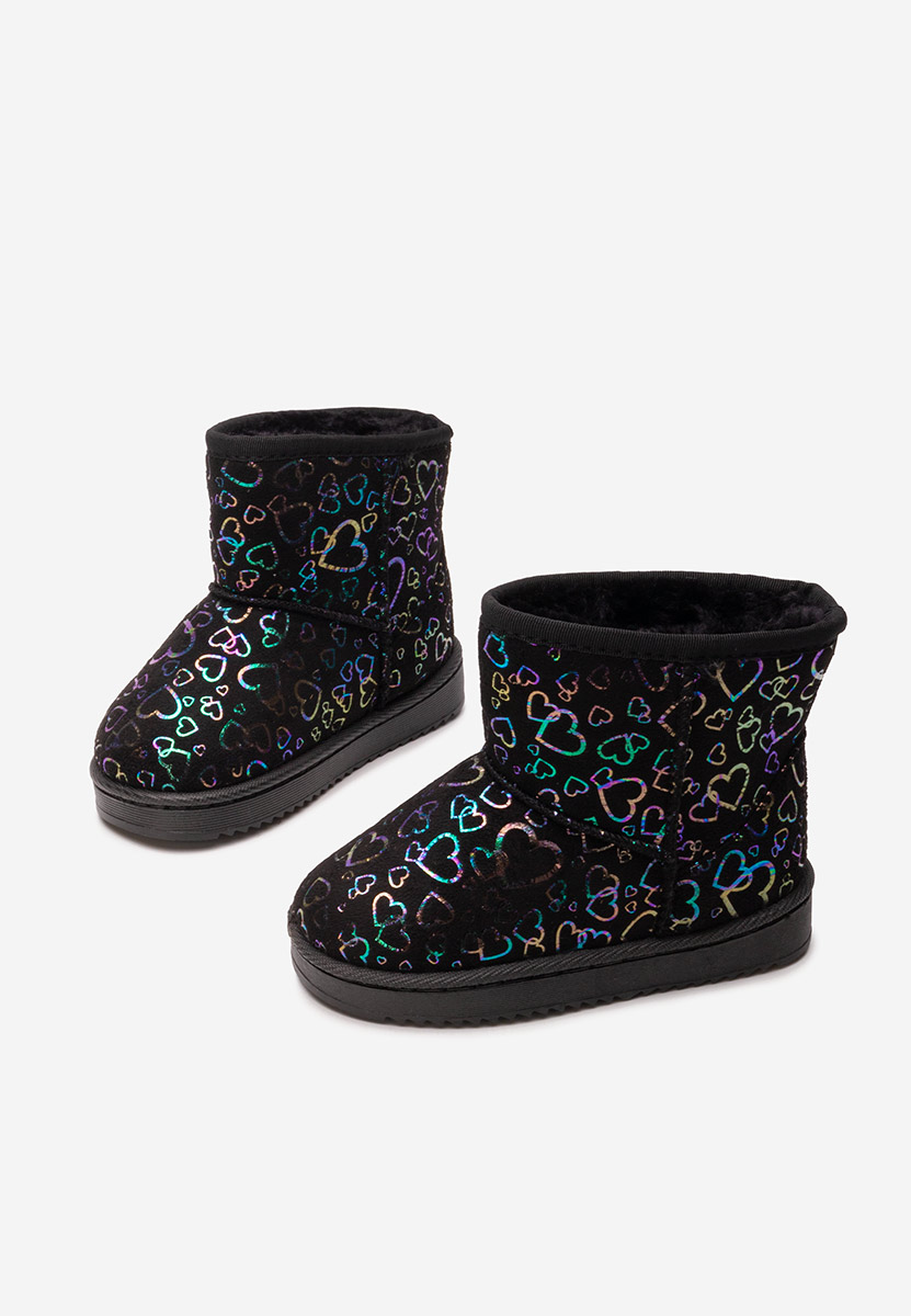 Bottes de neige femme noires Lindsy