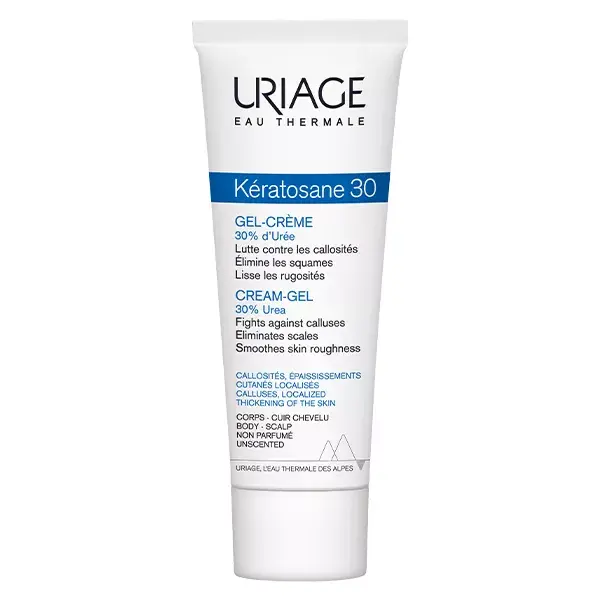 Uriage Keratosane 30 Gel-Creme 30% Ureia Suavizante para Calosidades 75ml
