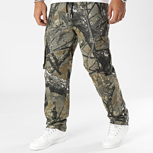 Pantalon Cargo Gris