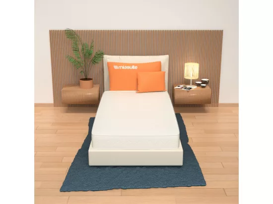 Matelas 90x190 Hauteur 12 cm - Waterfoam, Pliable, pour Lit de Camp | Smart H12