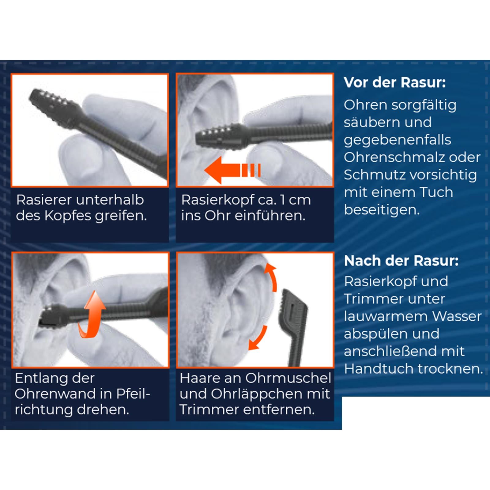 SILKSLIDE Ohrsierer - anthrazit - für Außen - und Innenohr