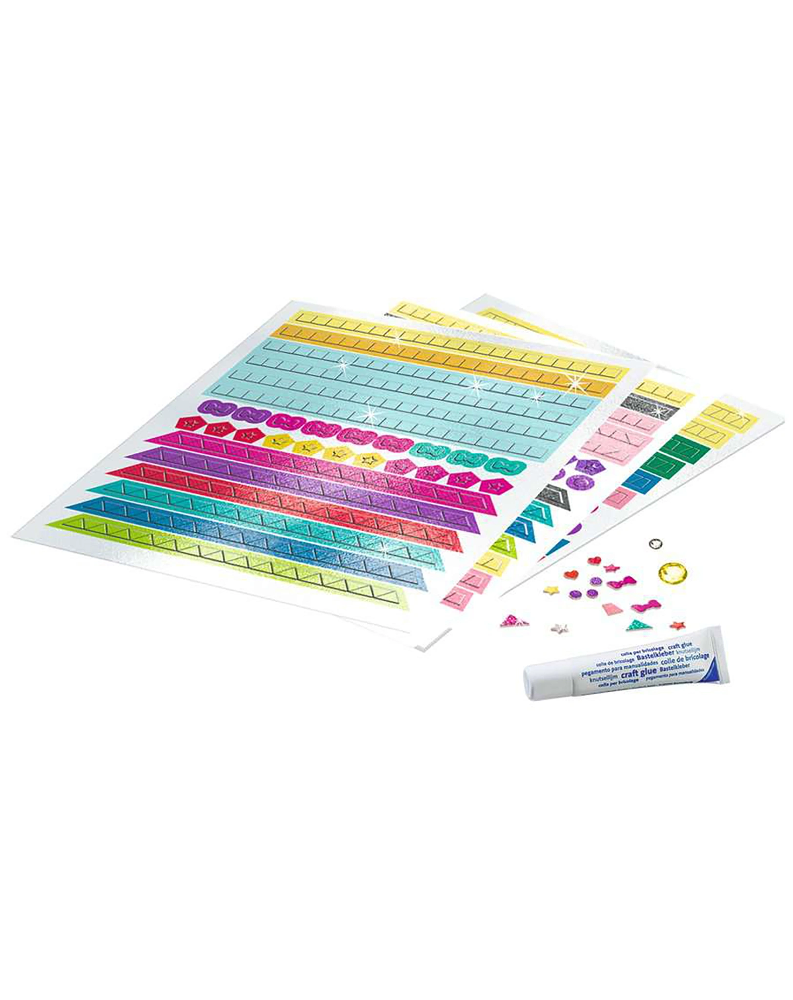 Bastel-Set BE CREATIVE!  MOSAIC MERMAID in bunt