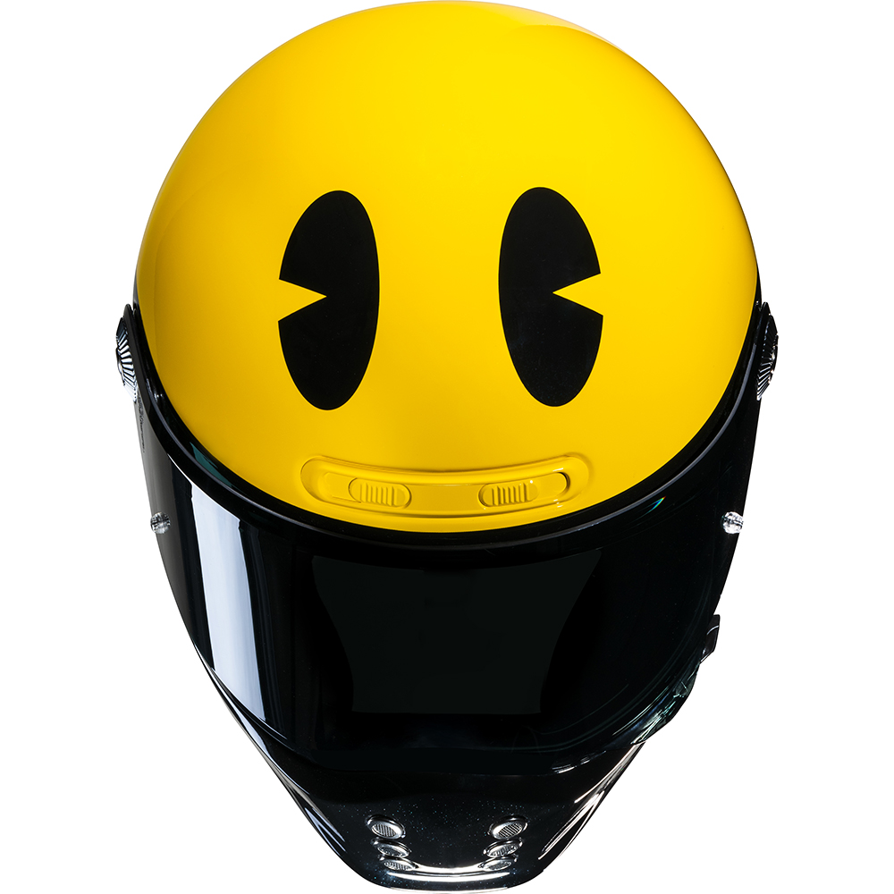 HJC - Casque V10 Pac Man Bandai Namco MC3 / Jaune