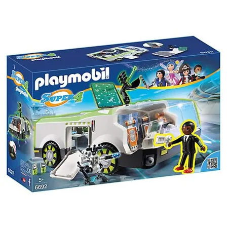 PLAYMOBIL® 6692 Super-4 Techno Chamäleon mit Agent Gene