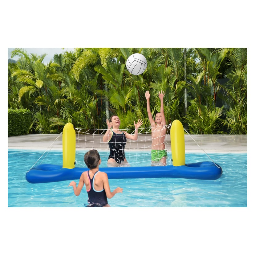 Volleyballsett for basseng 2,52 m x 64 cm