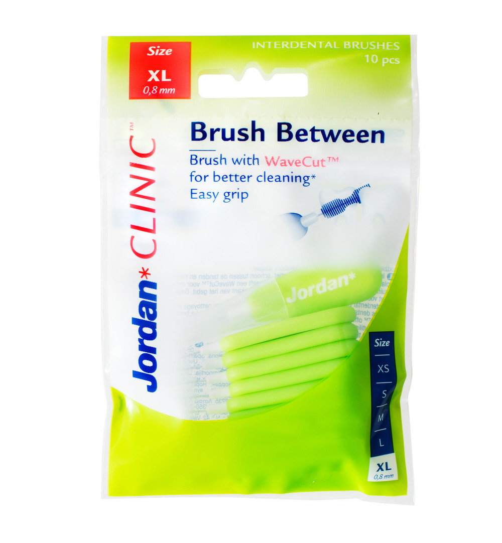 Jordan Brush Between Xl 0.8Mm (10 stuks)