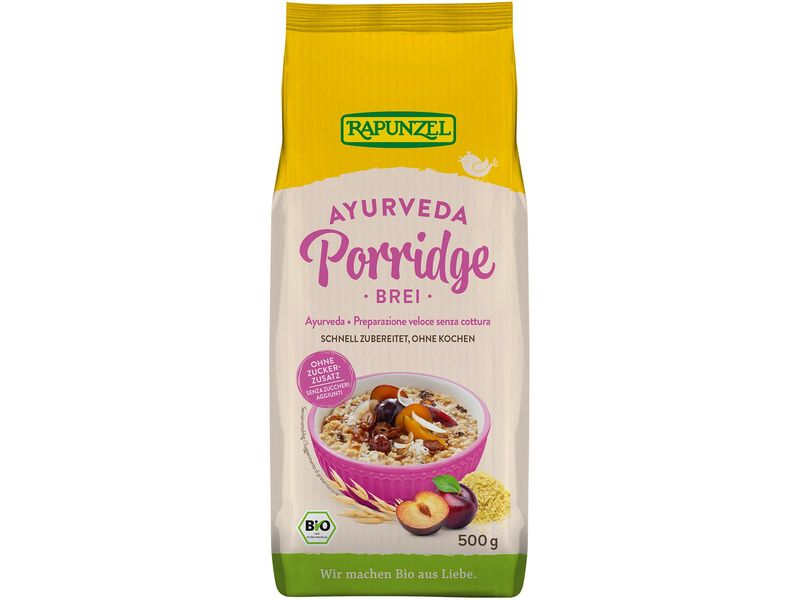 Rapunzel Porridge Ayurveda 500 g Biologisch zertifizierter Frühstücksbrei
