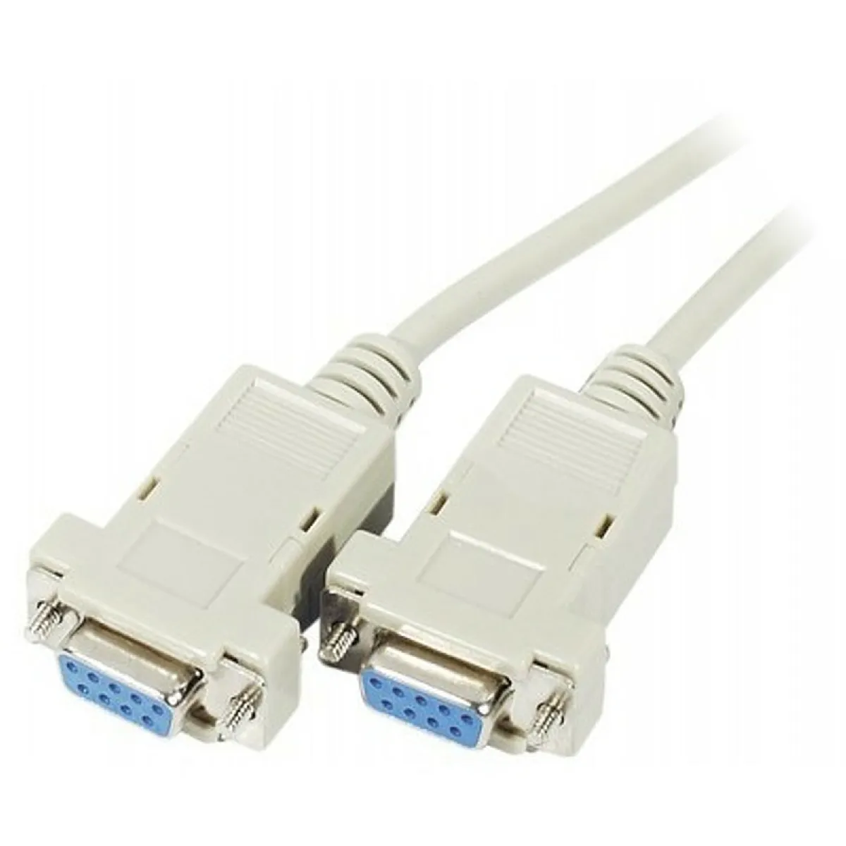 Câble DB9 Null Modem femelle / femelle