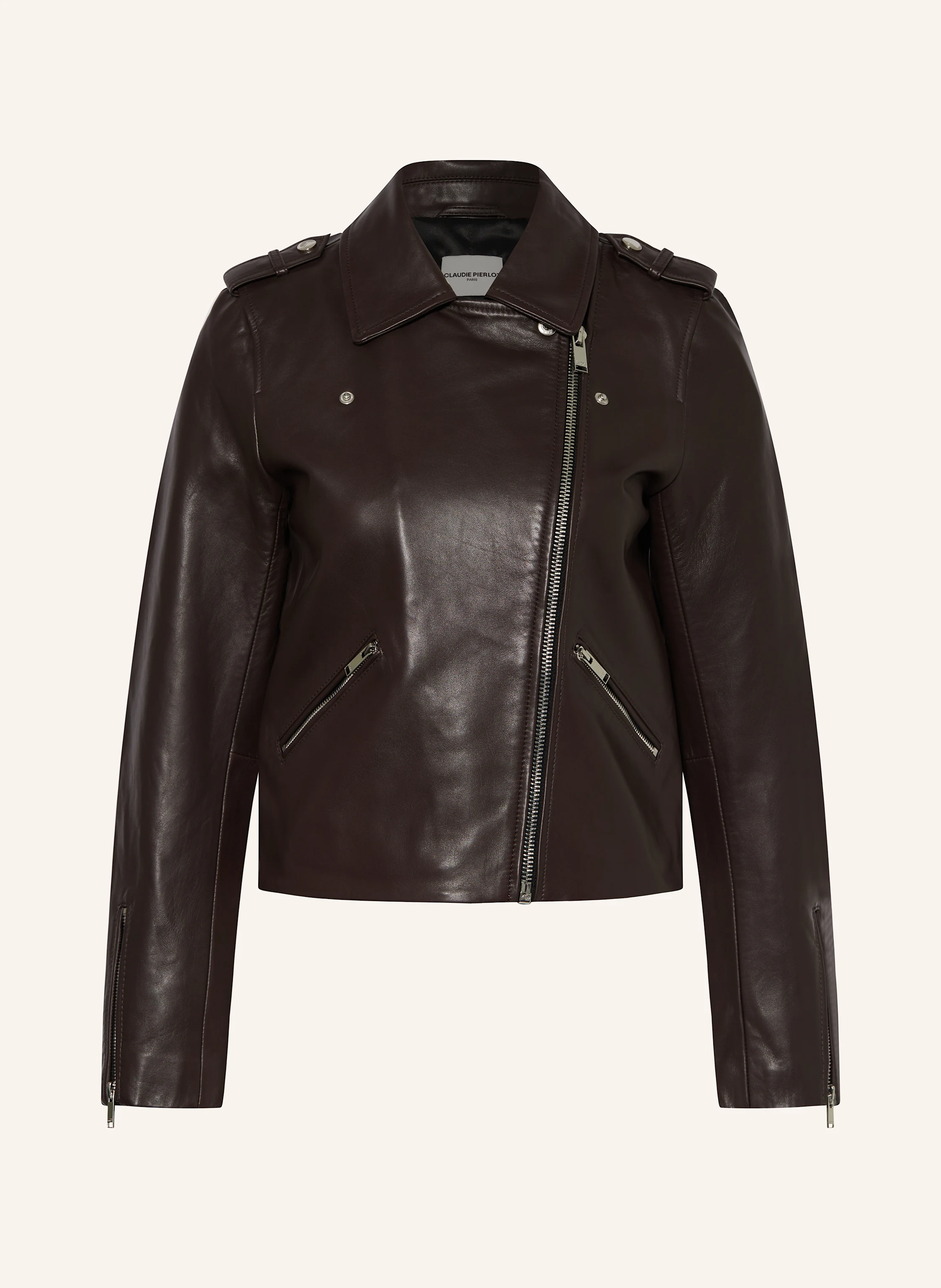 CLAUDIE PIERLOT Lederjacke