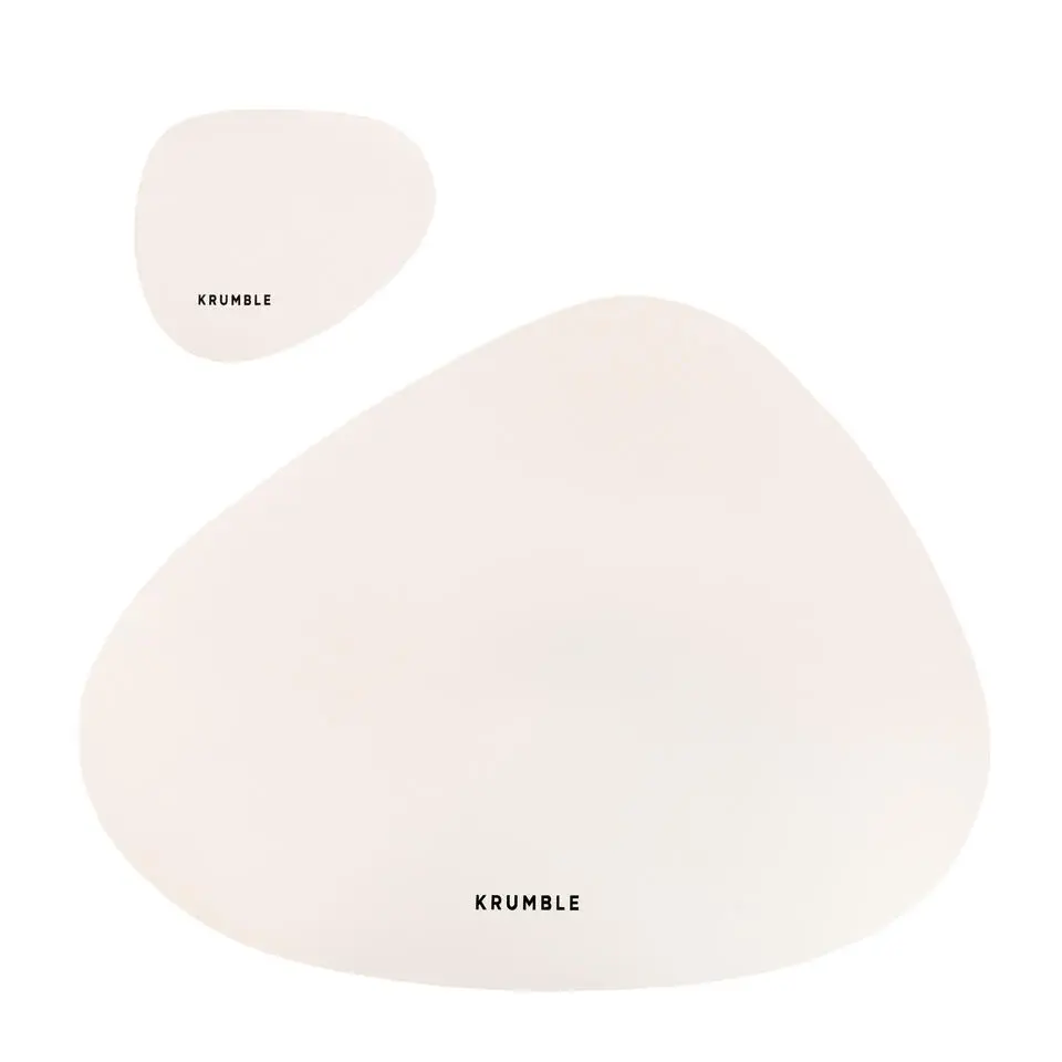 Krumble Placemat set design - Wit