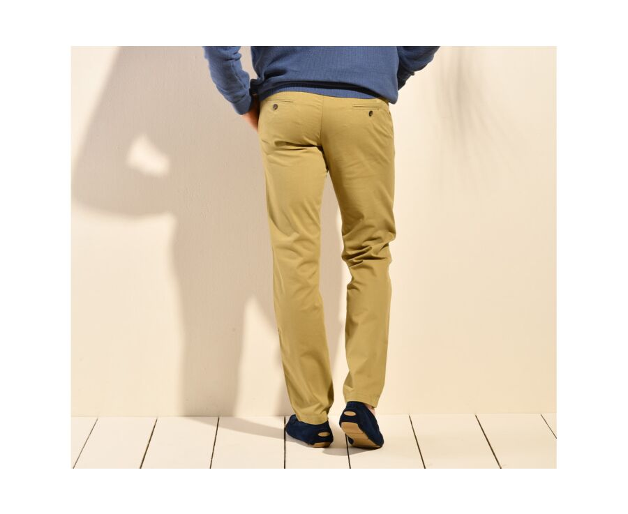 Pantalon chino homme Kaki Clair II - KYRK