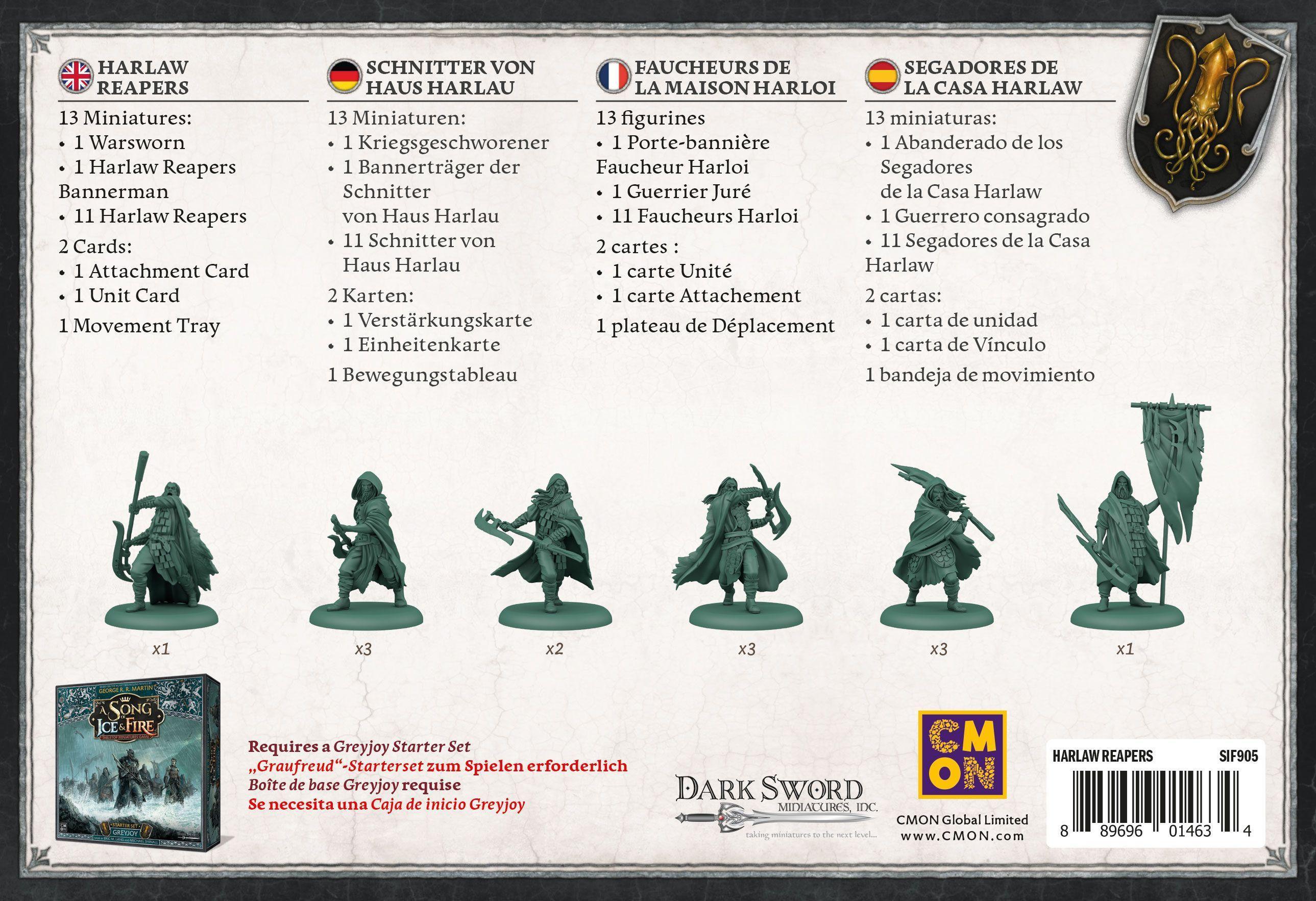 Song of Ice & Fire - House Harlaw Reapers