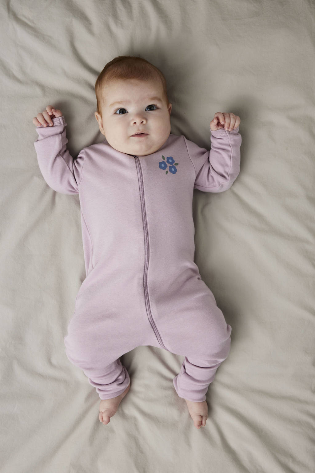 NAME IT pyjama NBFNIGHTSUIT - set van 2 roze/ecru