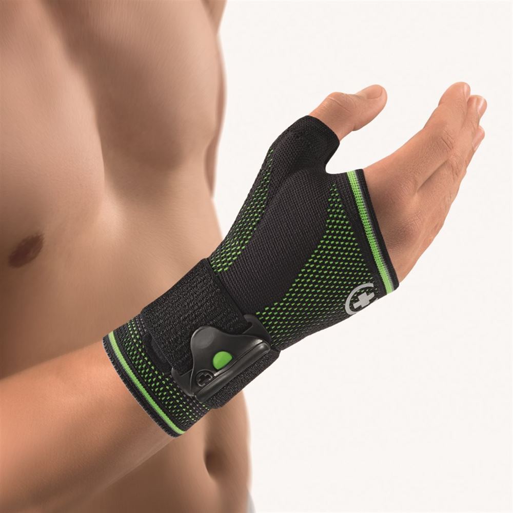 BORT Daumenstütze Sport XS schwarz/grün 1 Stk