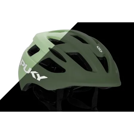 PUKY Helm M (54-58 cm), grün