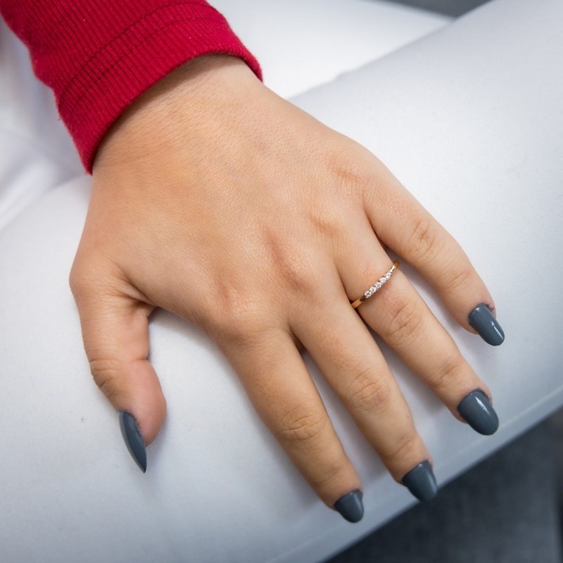 Bague Strass Femme STYLA