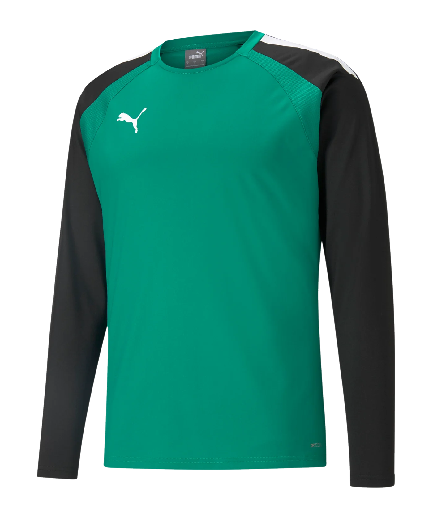 PUMA teamLIGA Trainig Sweatshirt Grün Schwarz F05