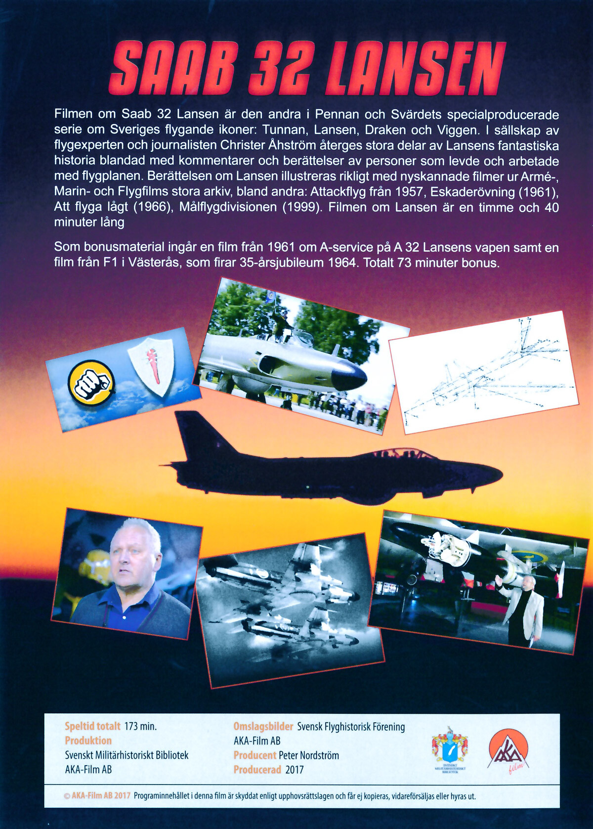 Saab 32 Lansen - DVD
