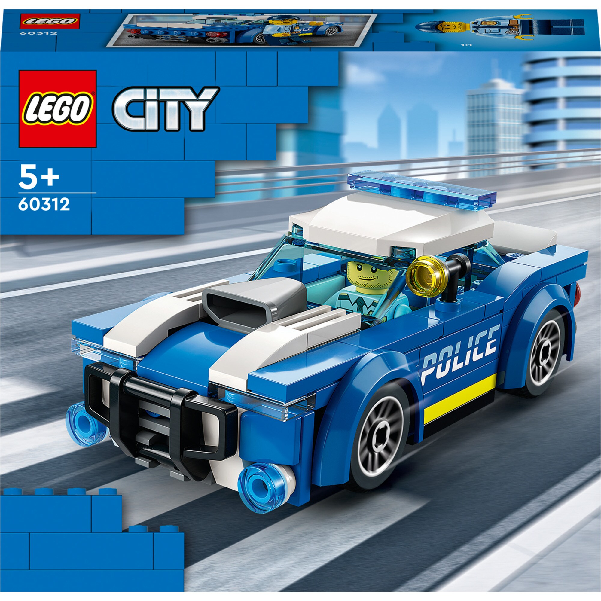 LEGO Konstruktionsspielzeug City Polizeiauto