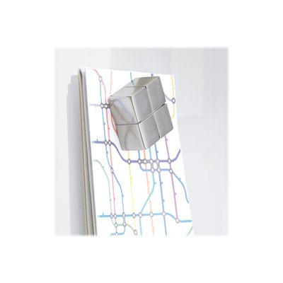 Sigel Artverum - Tableau magnétique en verre - 100 x 65 cm - blanc