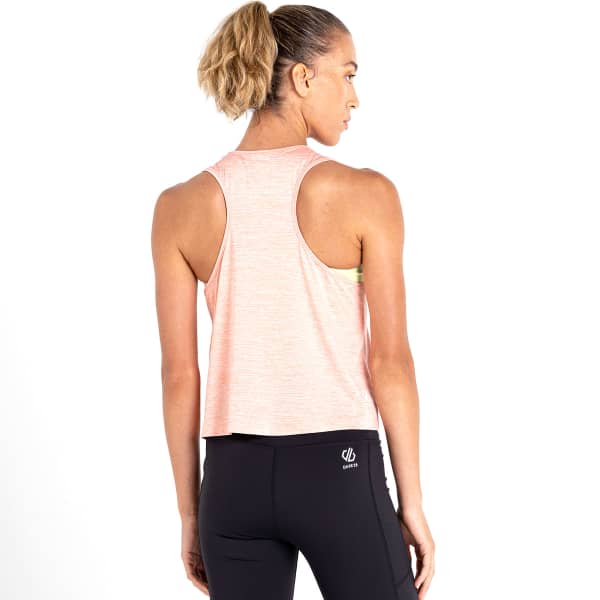 Débardeur trail DARE 2B MEDITATE CROP TOP APRICOT BLUSH MARL