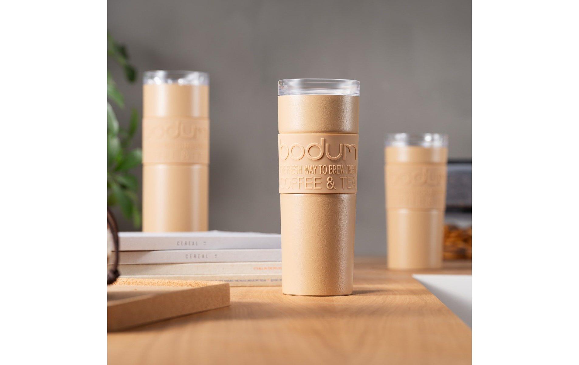 Travel Mug Doppelwandig Vanilla, 0.45 lReisebecher aus Edelstahl