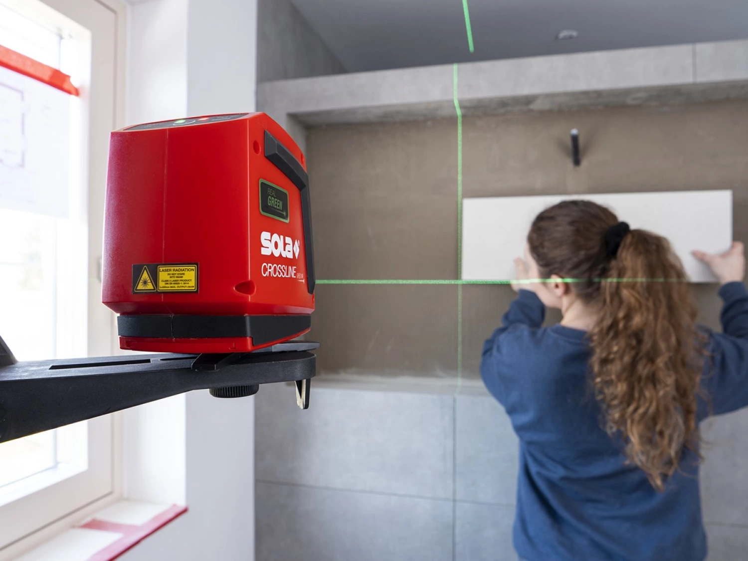 Sola CROSSLINE GREEN NX Kruislijnlaser In Koffer - Groen