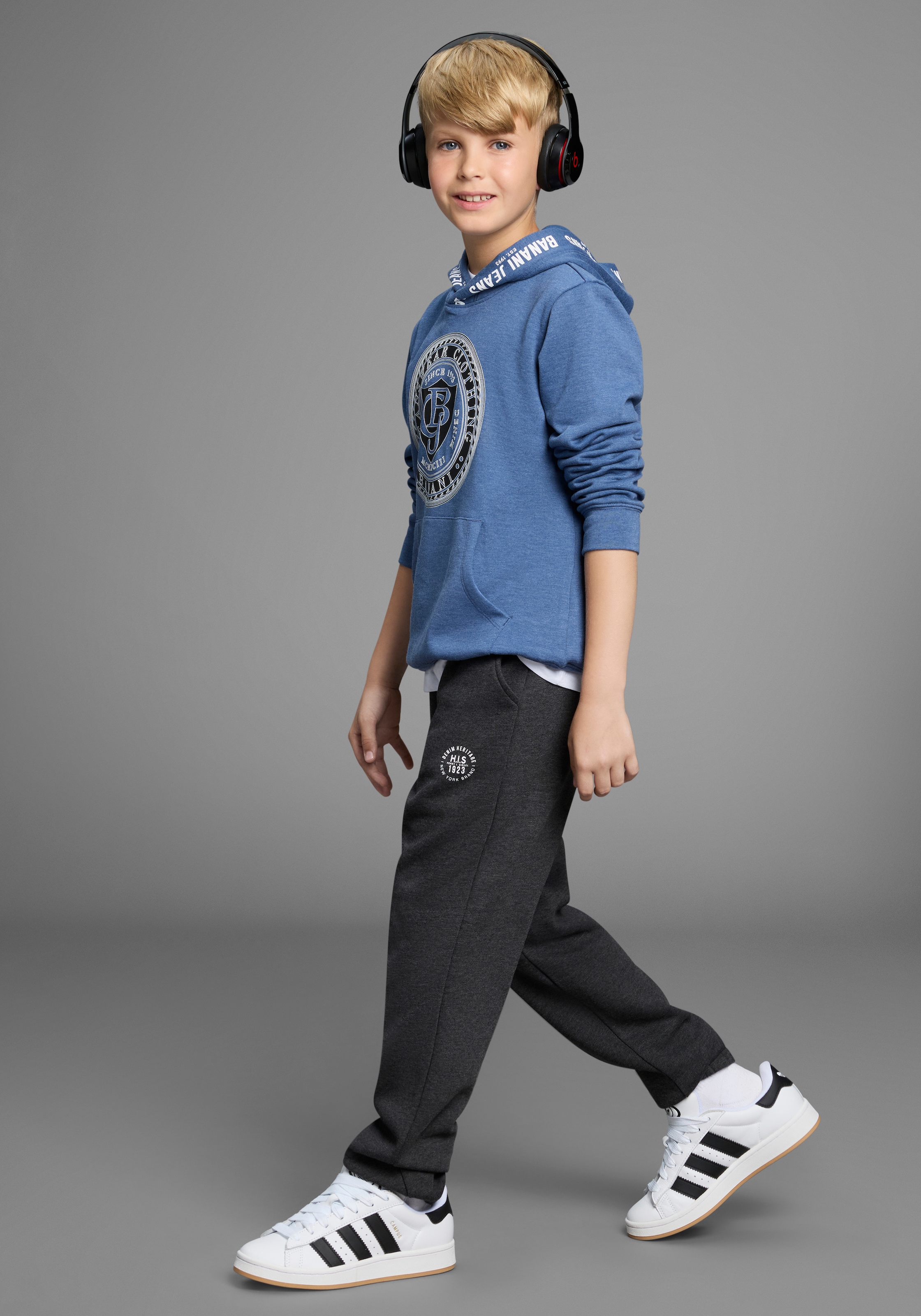 H.I.S Sweathose »Basic Sweatshose, Jogginghose«  NEU: H.I.S für TEENS! Sweathose mit kleinem Badge