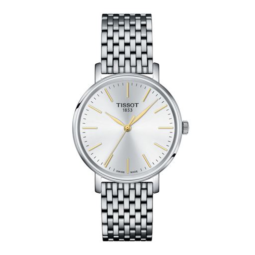 Tissot Everytime T143.210.11.011.01 Dameur, Stål, 34 mm