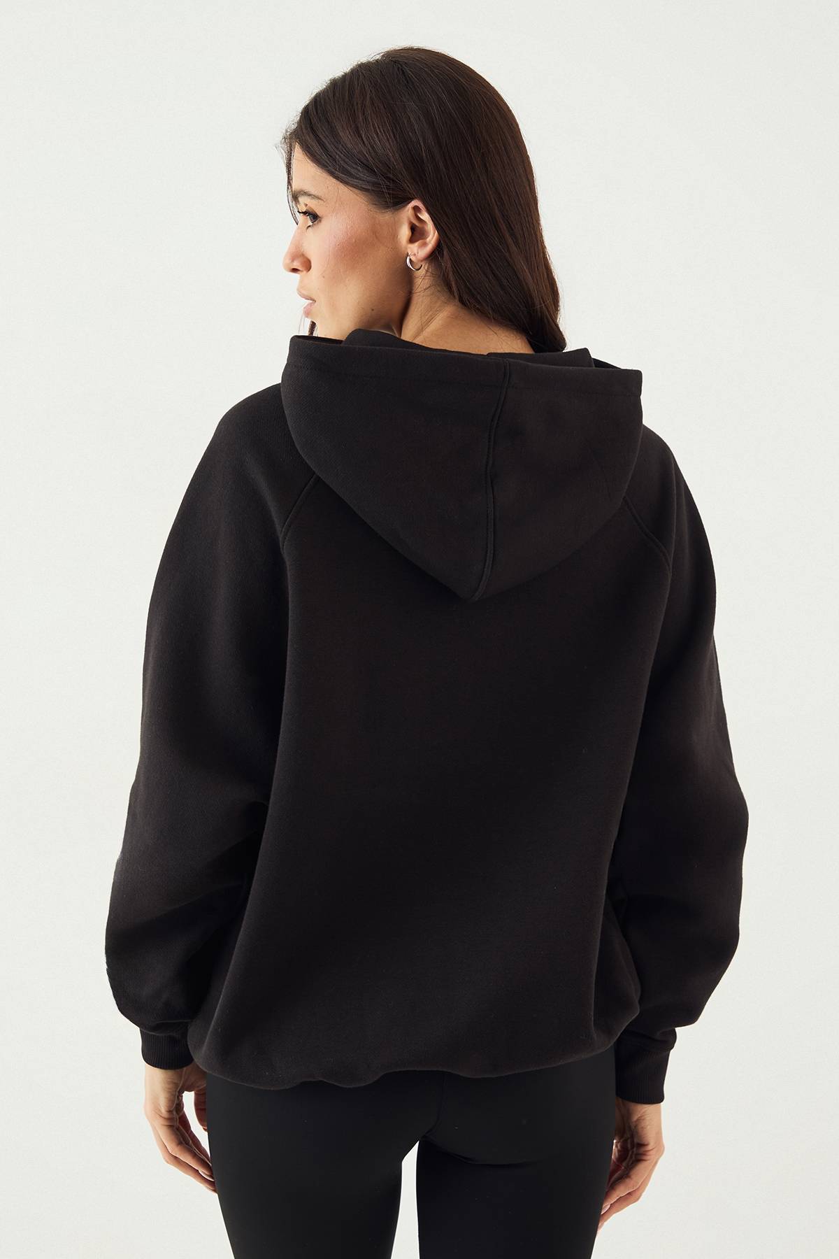 Sweat à Casynthétiqueche Oversize Brodé Universitaire DSGN Studio