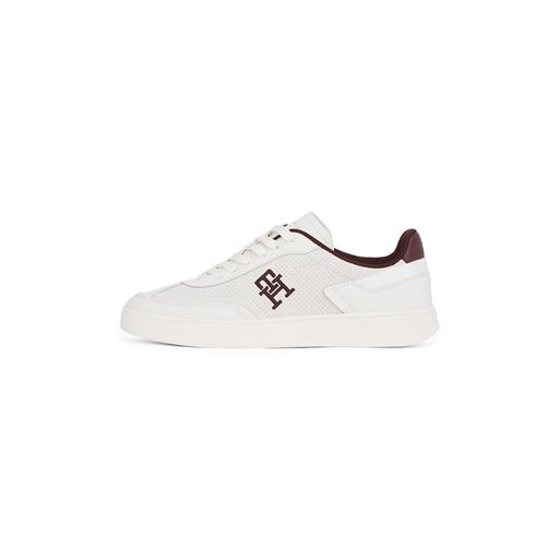 Tommy Hilfiger The Heritage Sneakers, White/Burgundy Velvet, 39