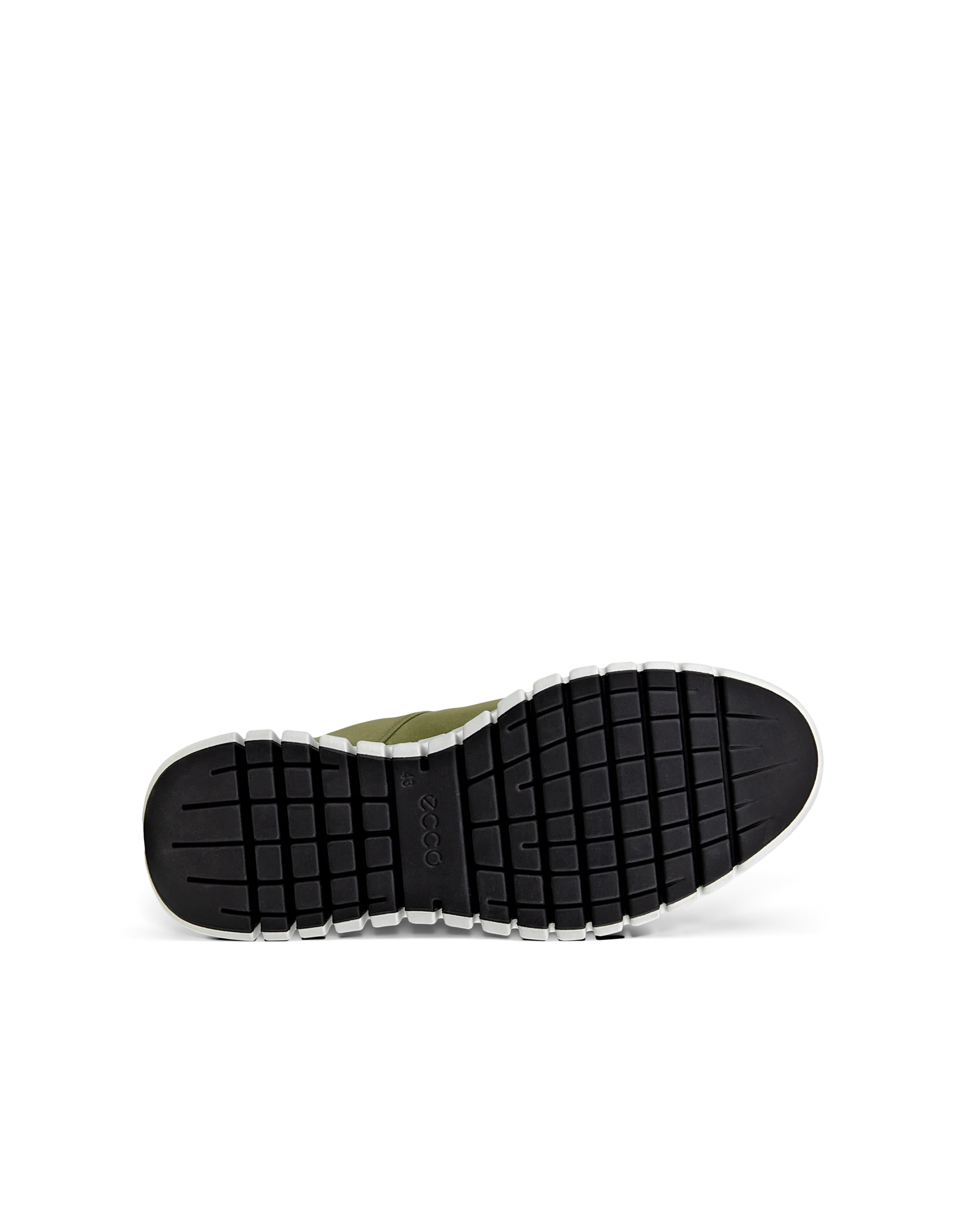 ECCO GRUUV M Herren Sneaker aus Nubukleder Grün