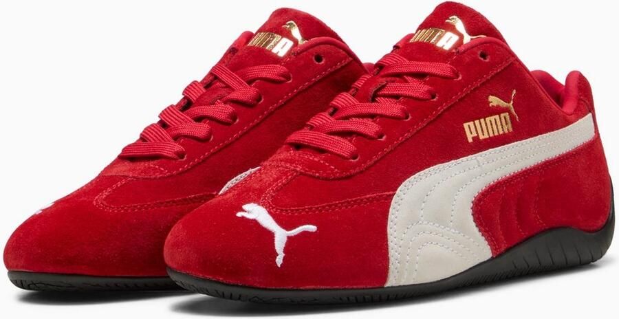 Puma Speedcat Kindersneakers Rood Suède