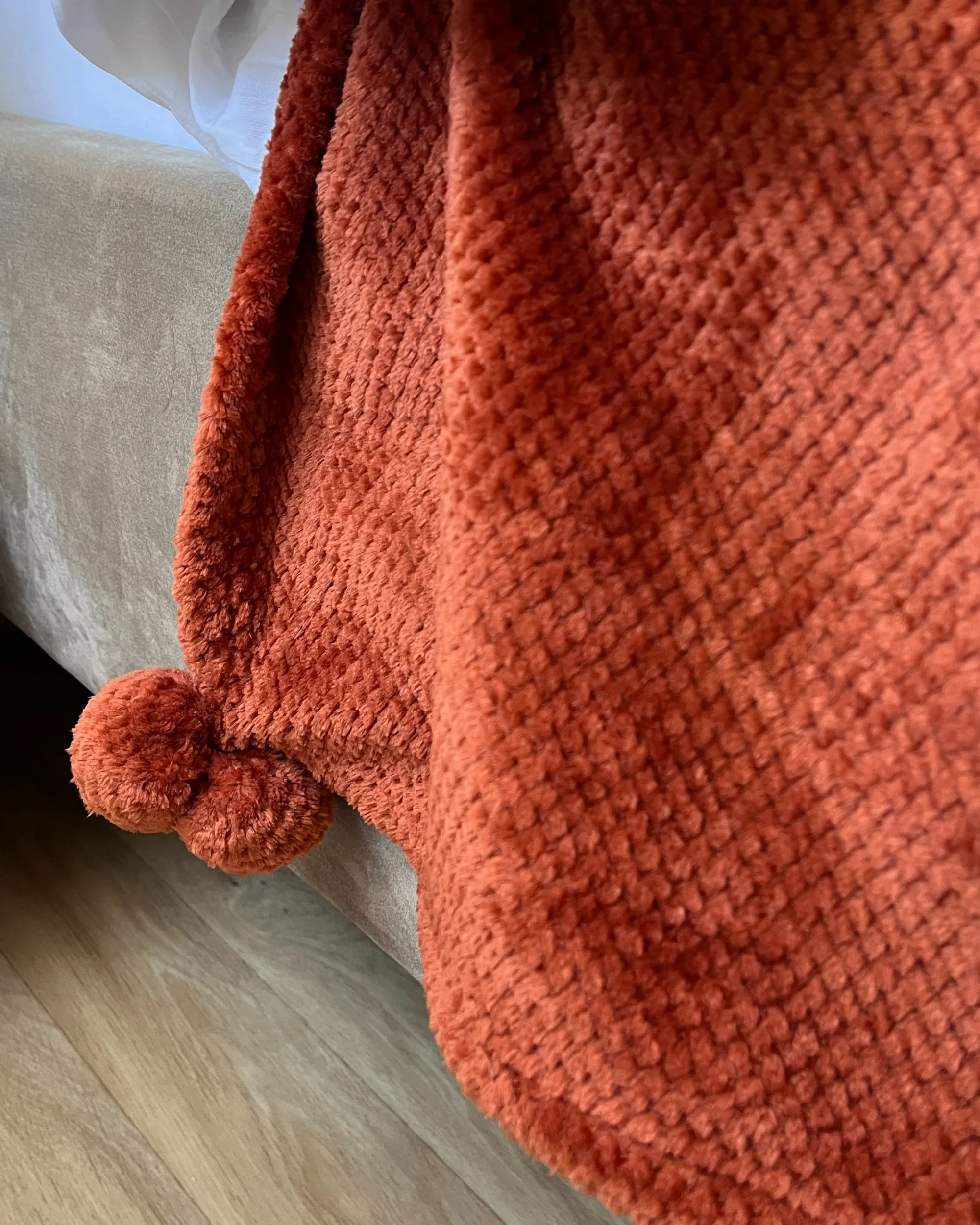 Plaid SAITLER 200 x 220 cm Goudbruin
