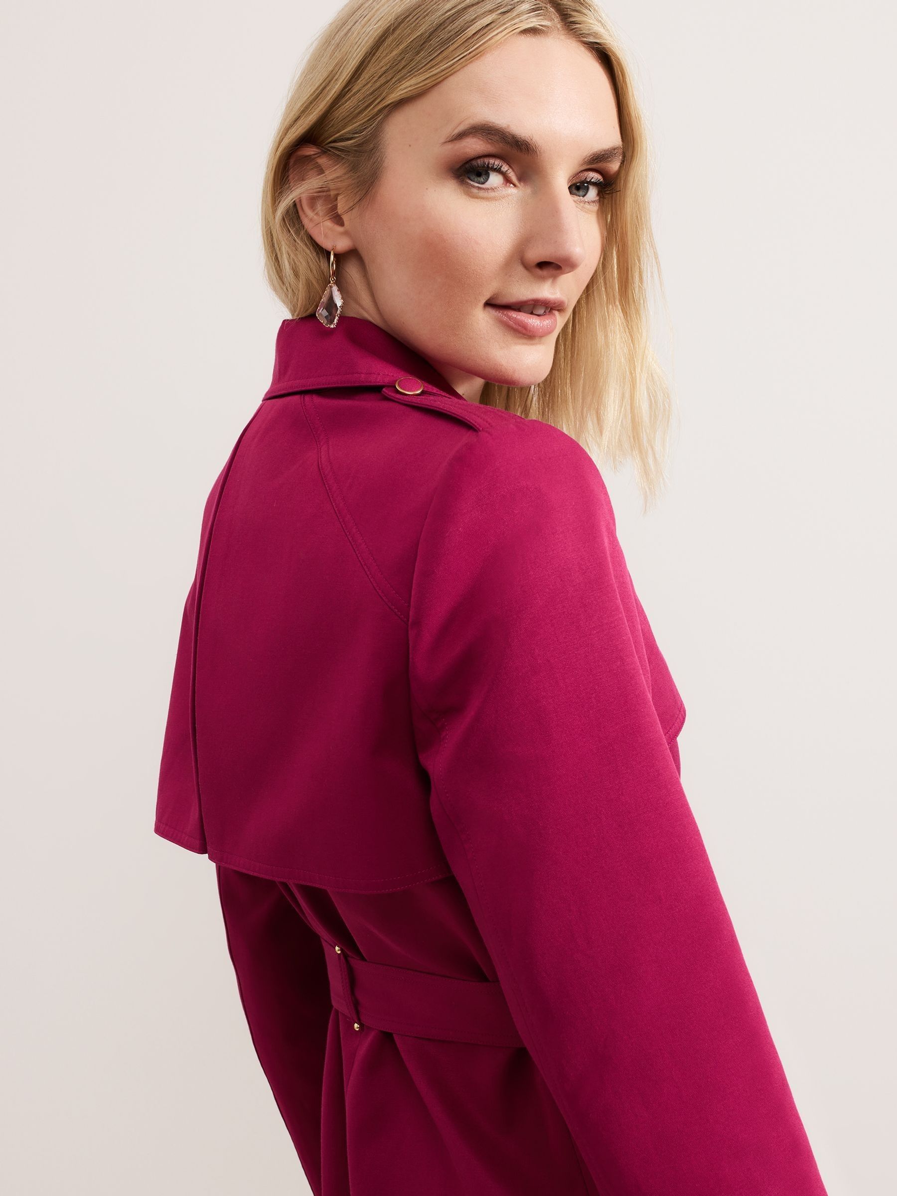 Phase Eight Cheryl lange aansluitende Jassen