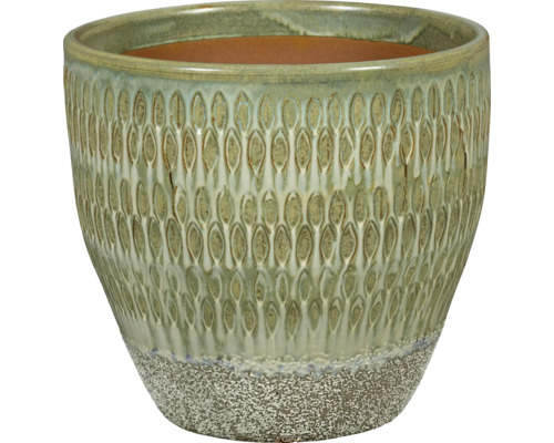 Lafiora Corsica plantenpot Ø 27 cm H 26 cm wit zand