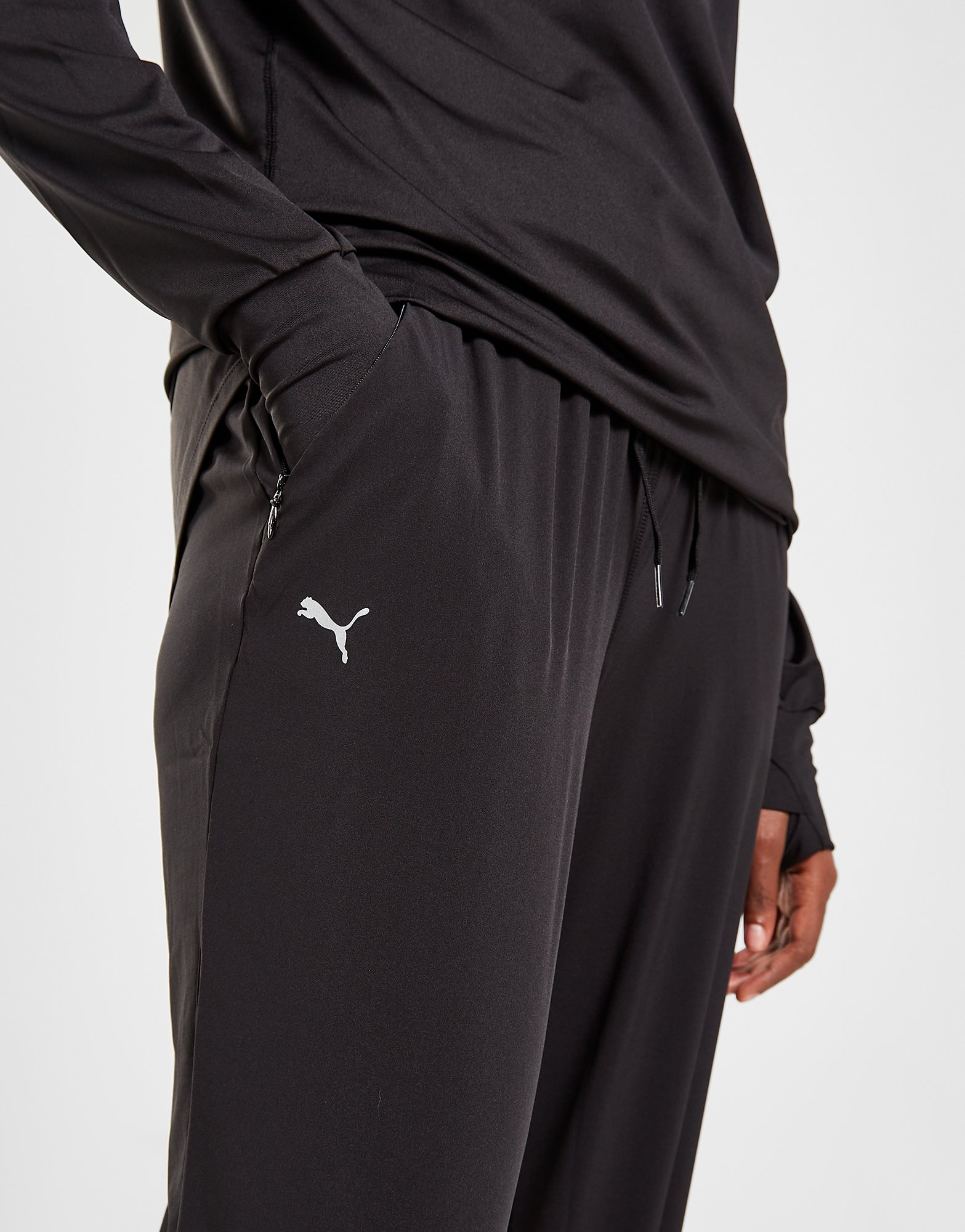 Puma Pantalon de jogging Modest Wide Leg Femme