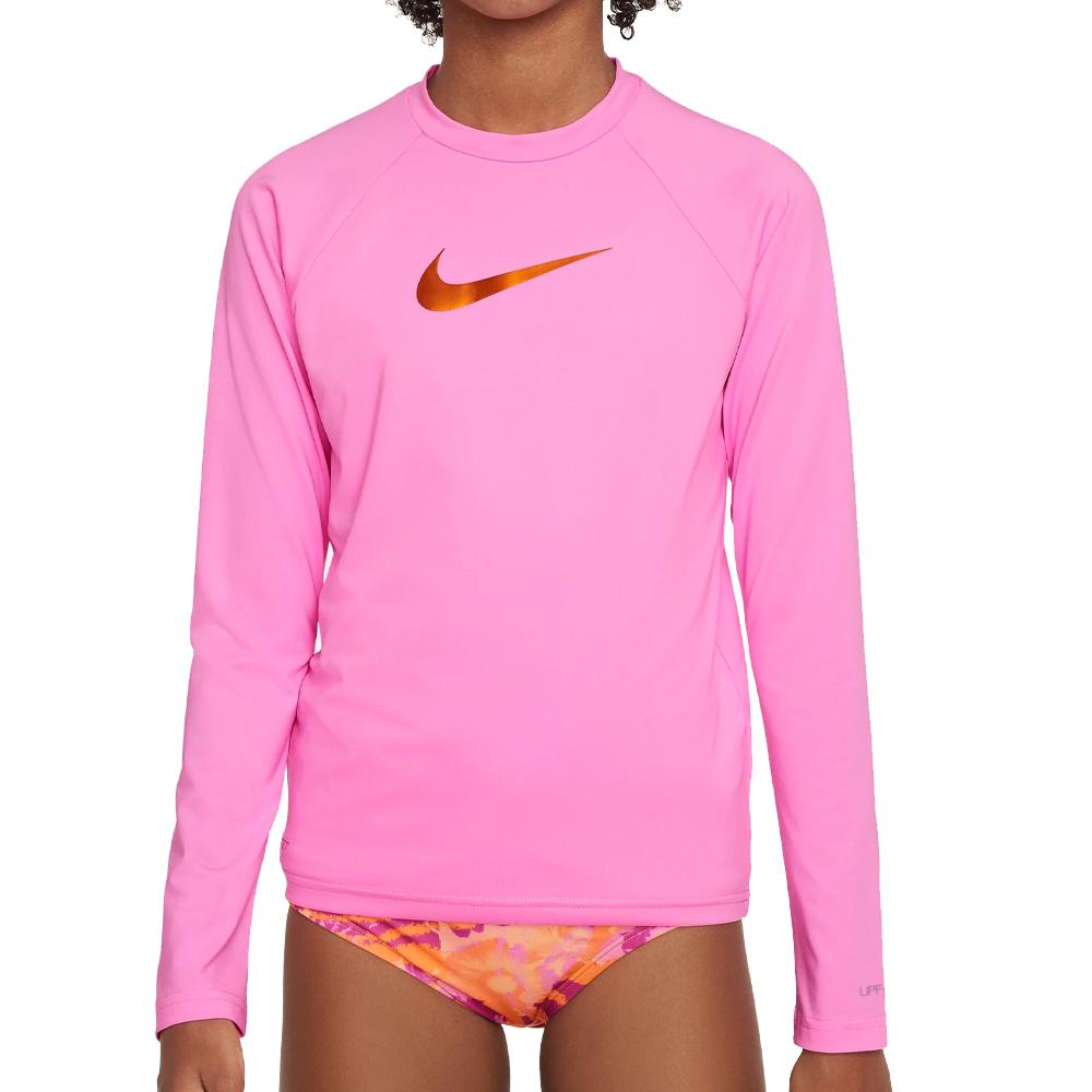 Nike Lycra Rose Fille Nike Long Sleeve