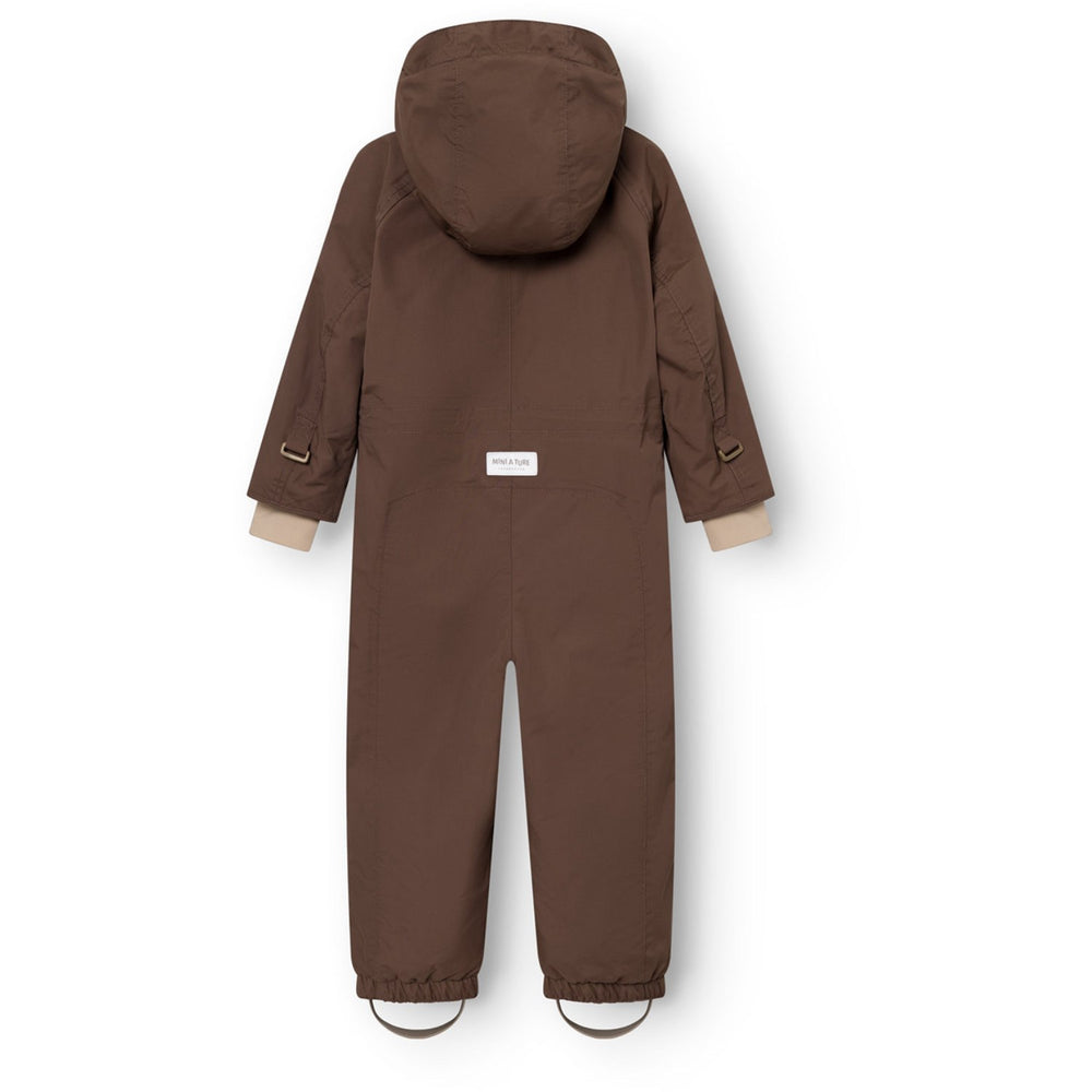 Køb Mini A ture Chestnut Brown Matwanni Fleece Lined Snowsuit. GRS