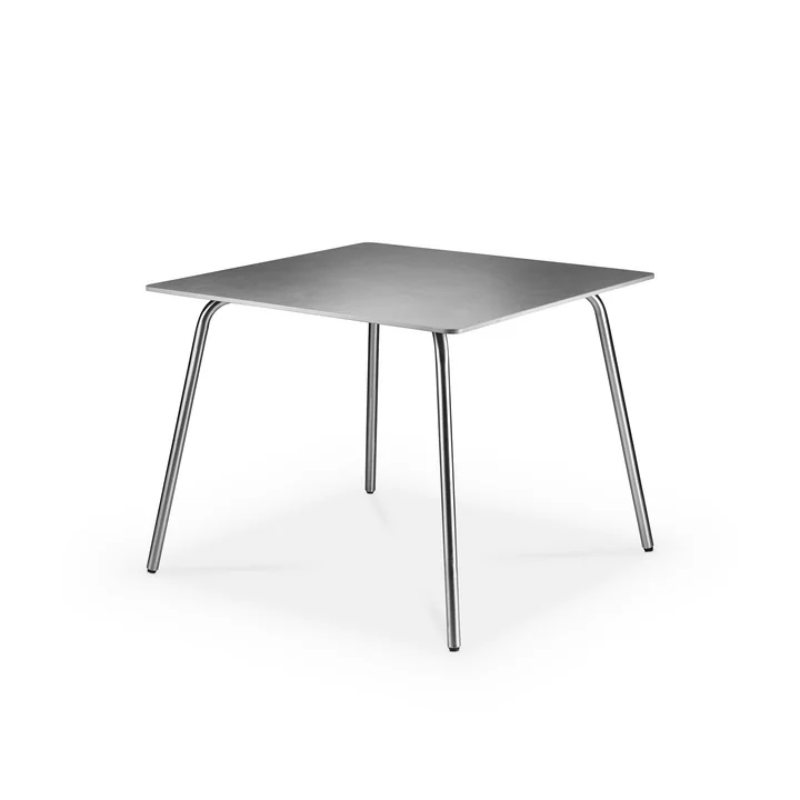FDB Møbler - M21 Teglgård Gartentisch, 90 x 90 cm, grau