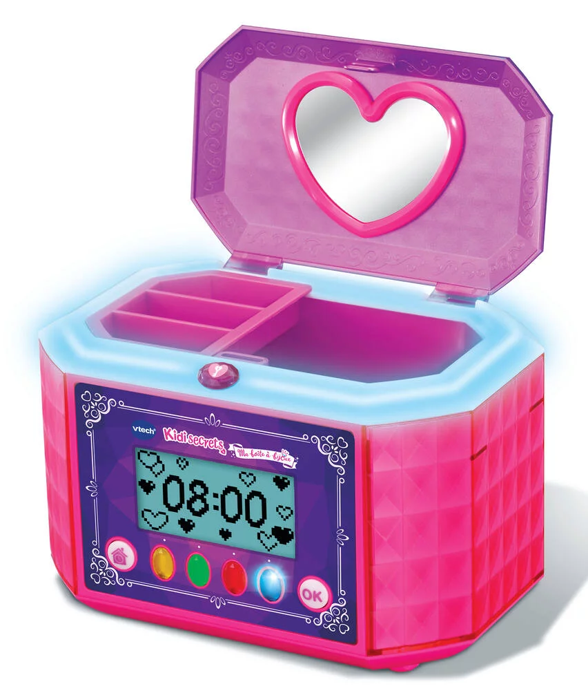 KIDISECRETS MA BOITE A BIJOUX ROSE