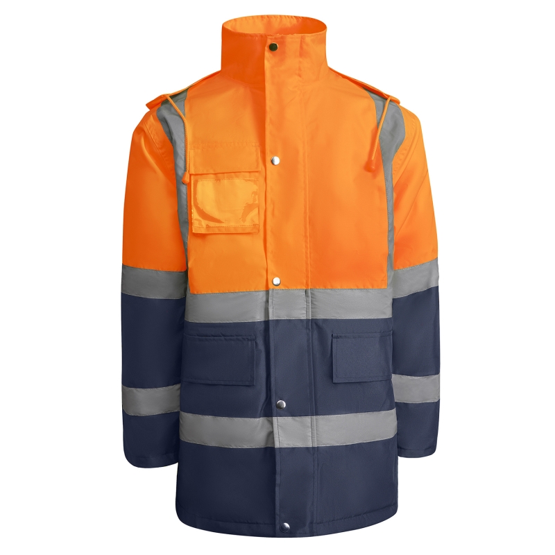Roly HV9320 - MERAK Parka haute visibilité combinée et rembourrée