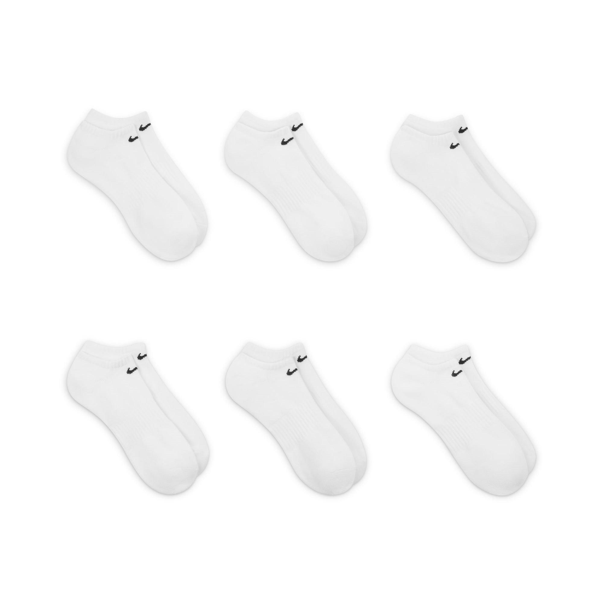 Nike Everyday Cushioned Training No Show Socks (6 Pairs)