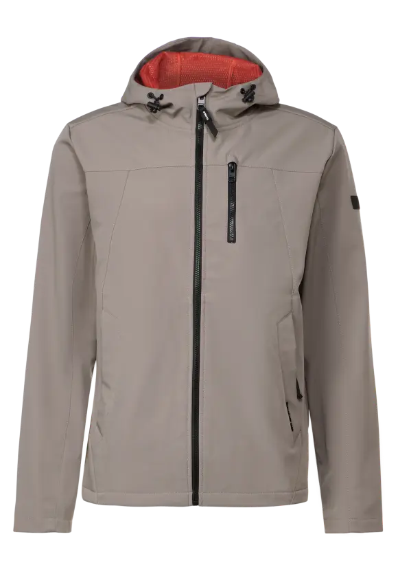 Sportive Funktionsjacke - timber brown