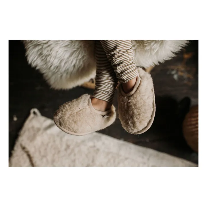 Alwero Chaussons Shearling | Crème