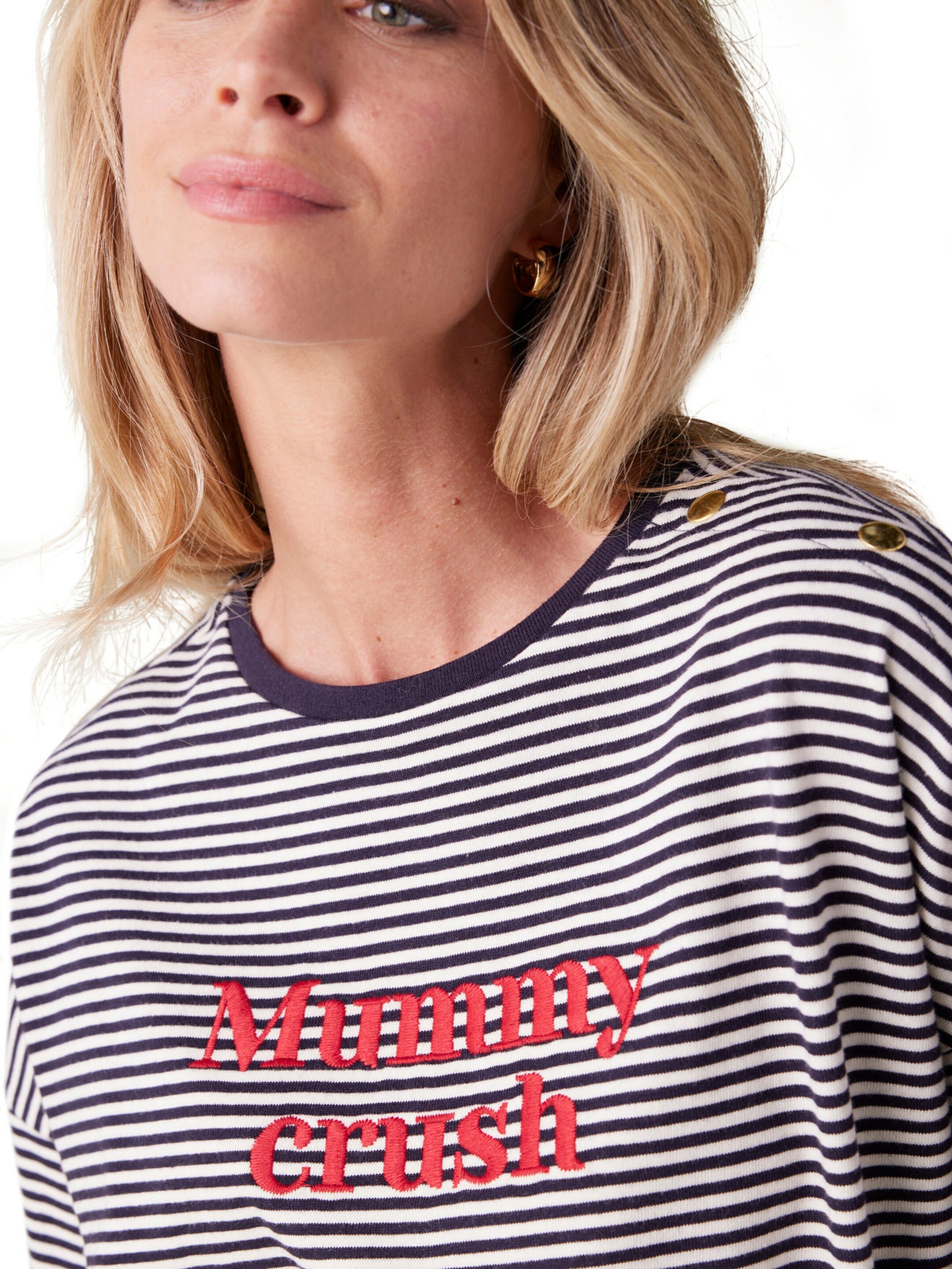 Envie de Fraise Bio-Kollektion: Still-Shirt Mummy Crush marine