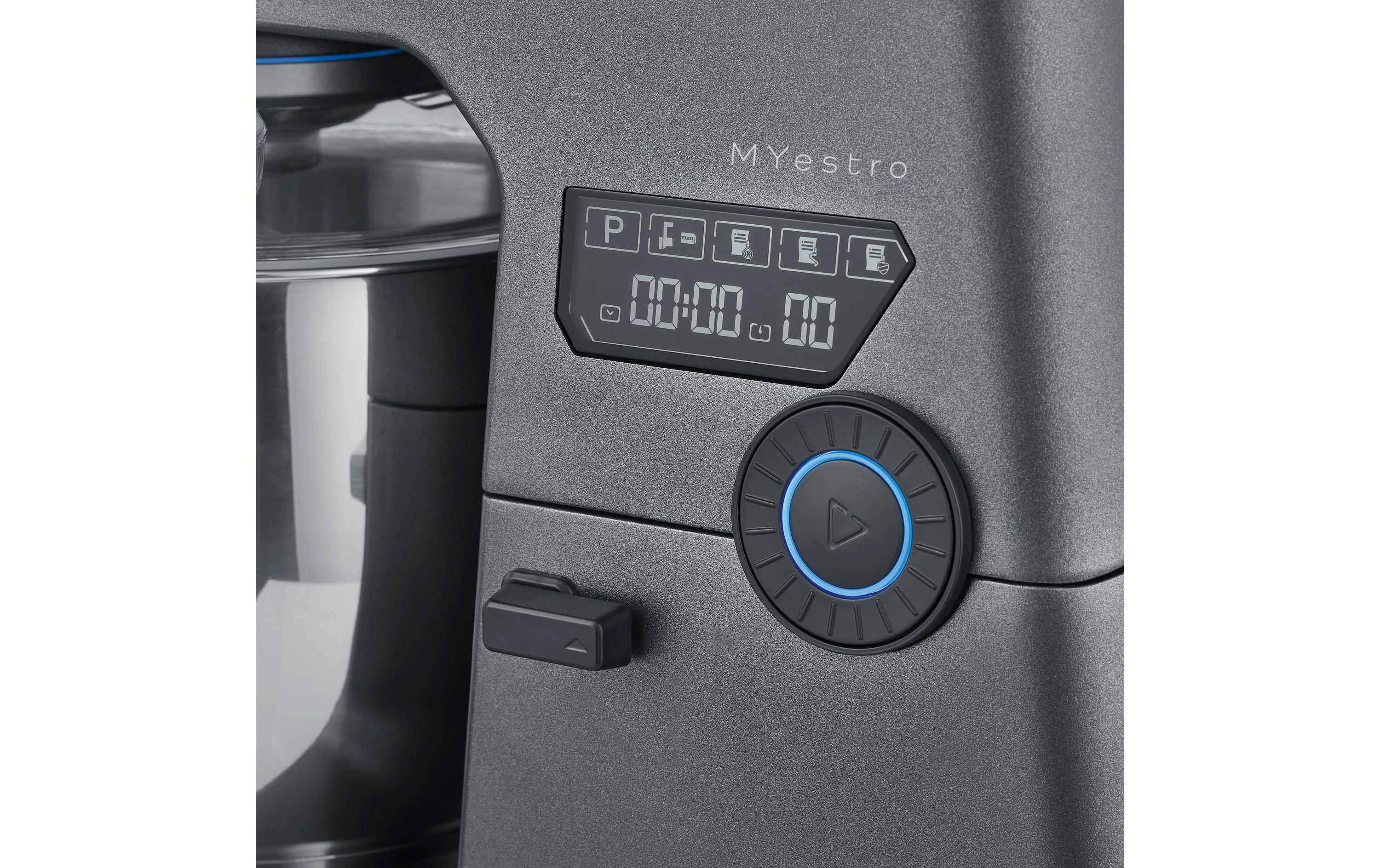 Küchenmaschine MYestro KM7016 Grau<br>Kompaktes Küchengerät mit vielseitigen Einsatzmöglichkeiten
