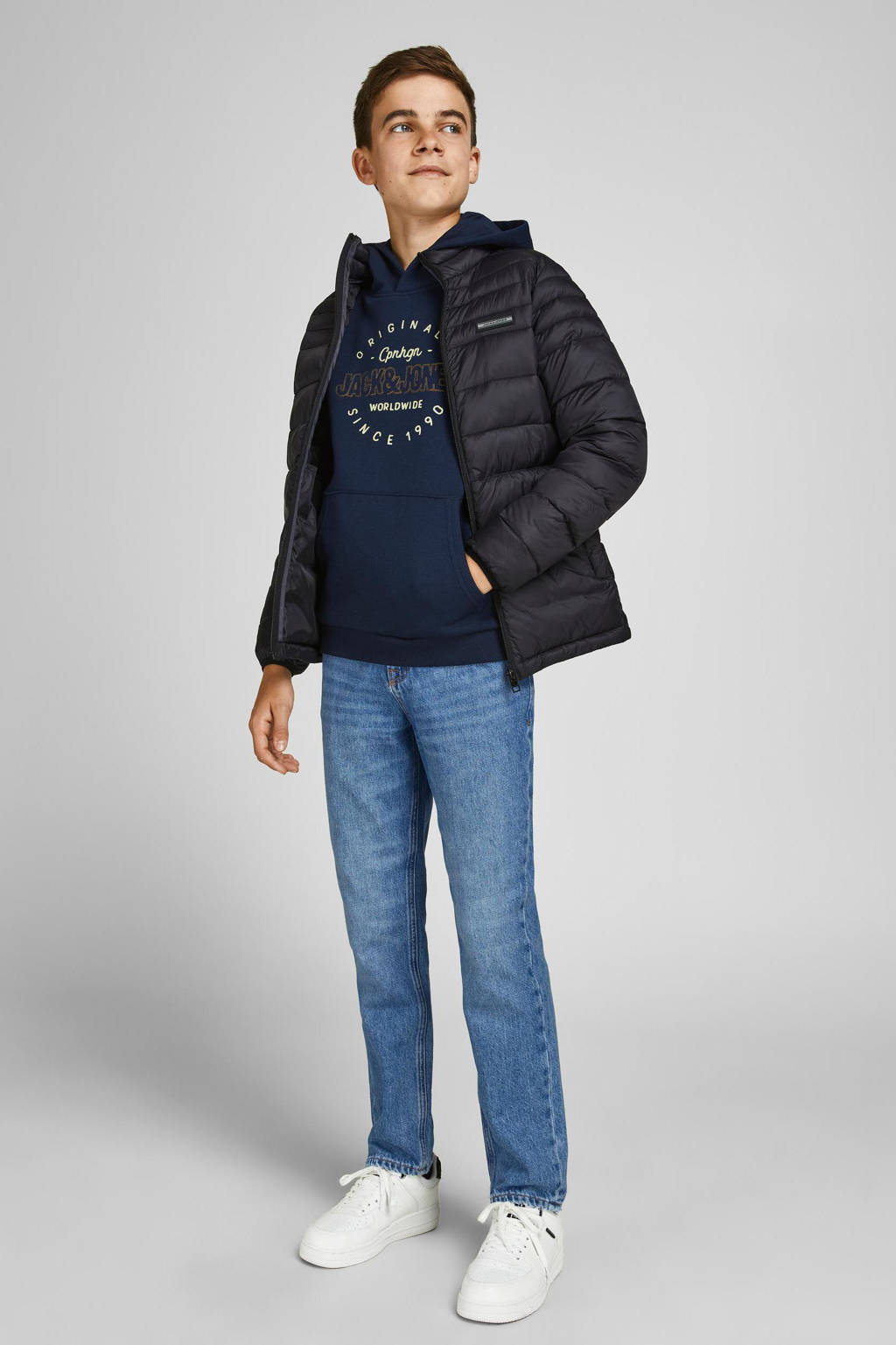 JACK & JONES regular fit jeans JJICLARK JJORIGINAL blue denim